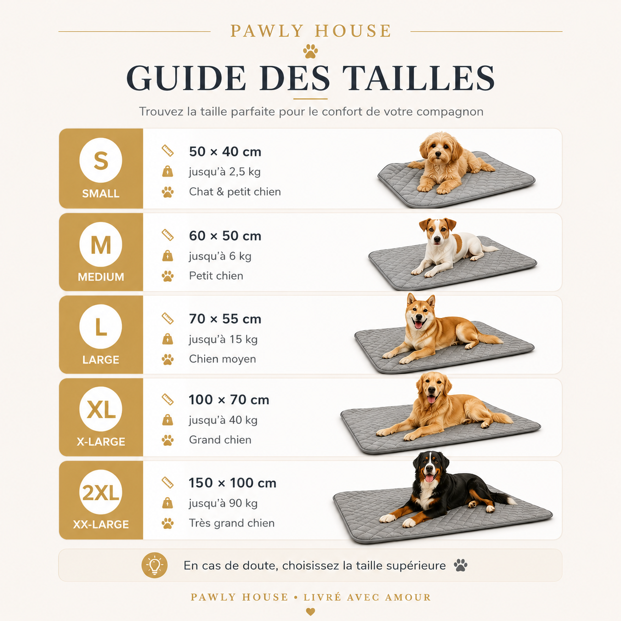 Tapis Rafraîchissant Anti-chaleur — Chien & Chat