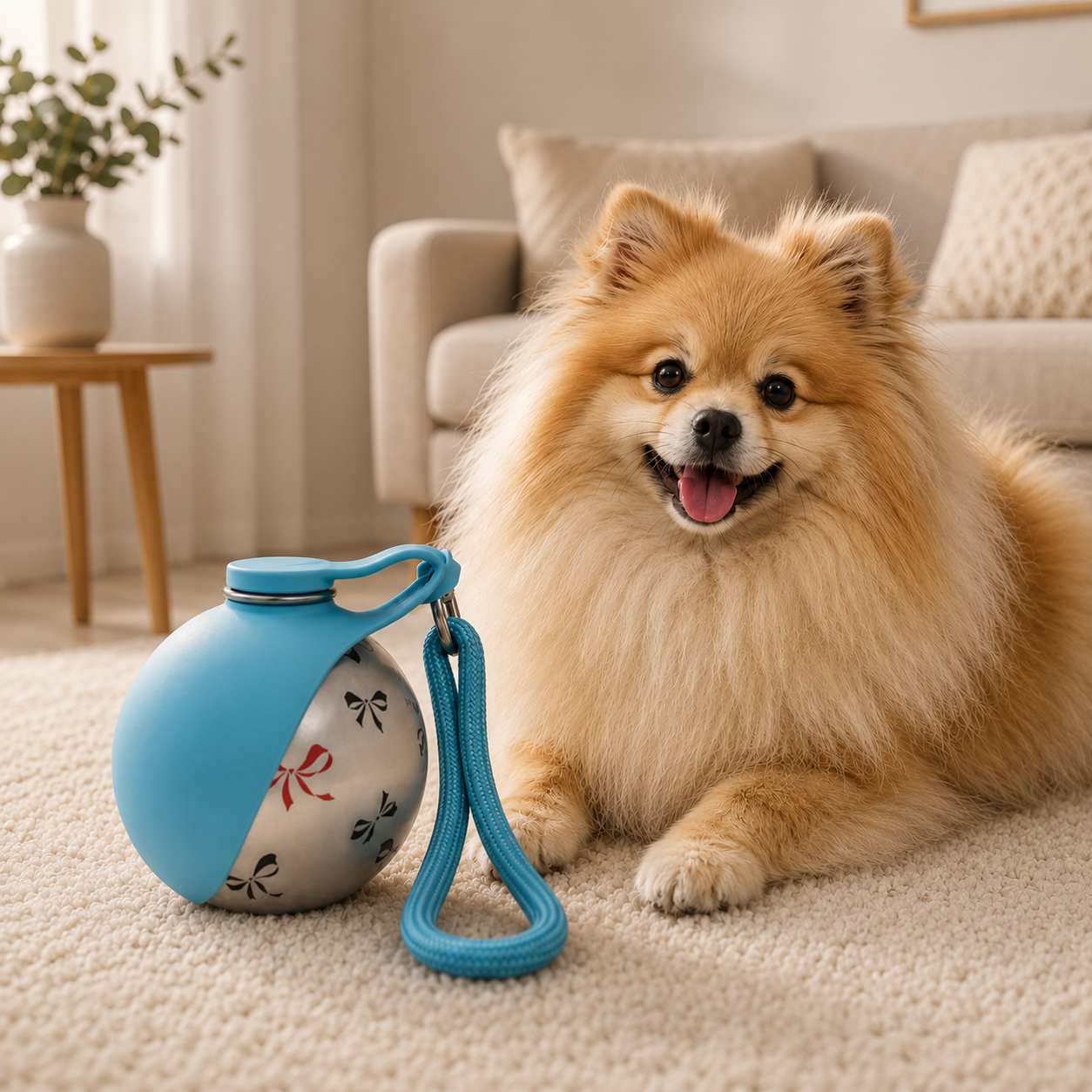 Gourde Portable 2-en-1 pour Chien