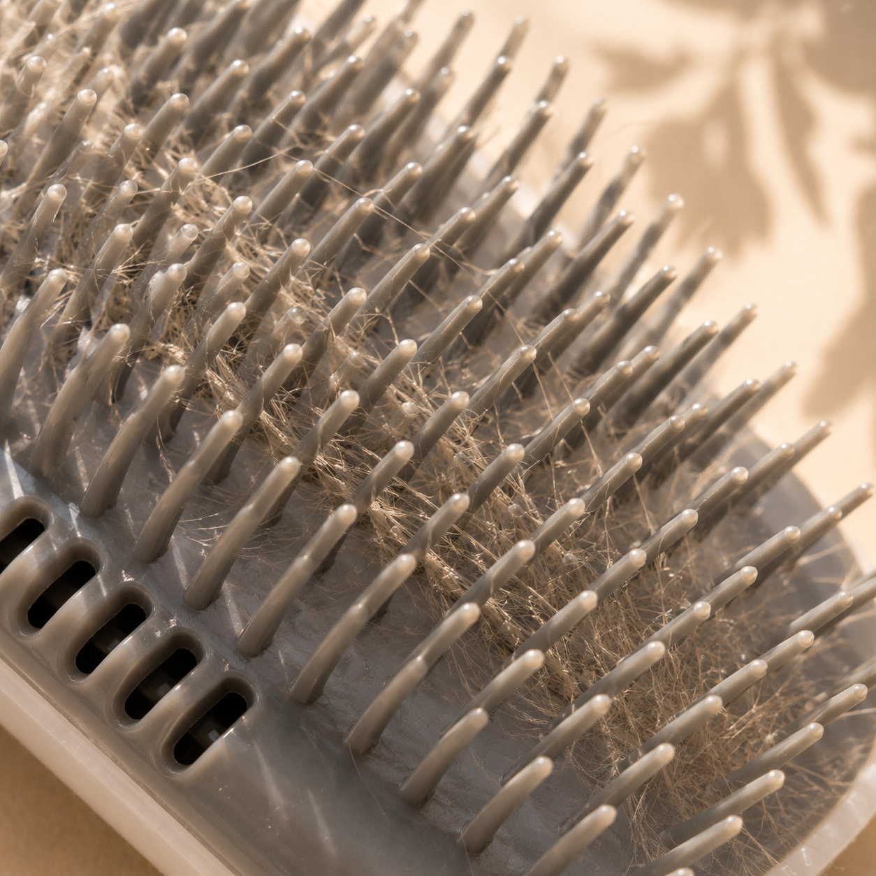 Brosse Auto-Grooming Chat - Massage Coin Mur Anti-Poils Peigne Amovible