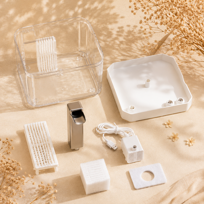 Fontaine à Eau -  Distributeur Automatique 1,5L Filtre USB Silencieux